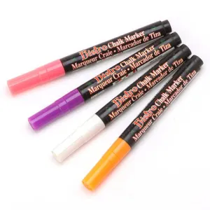 4-Pack Bistro Fine Tip Chalk Markers