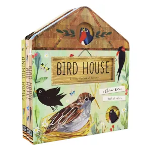 A Clover Robin Book of Nature Series 3 Books Lift-the-flap Collection Set (Bird House, Bug Hotel & Animal Homes)- Ages 0-5 - Board Book