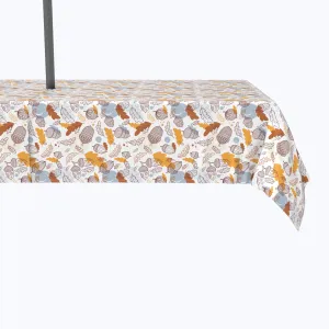 Acorns Allover Outdoor Tablecloths