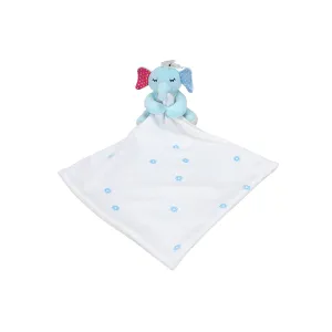 Baby Blankie- Blue Elephant