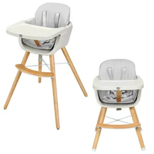 BabyJoy 3 in 1 Convertible Baby High Chair with Cushion