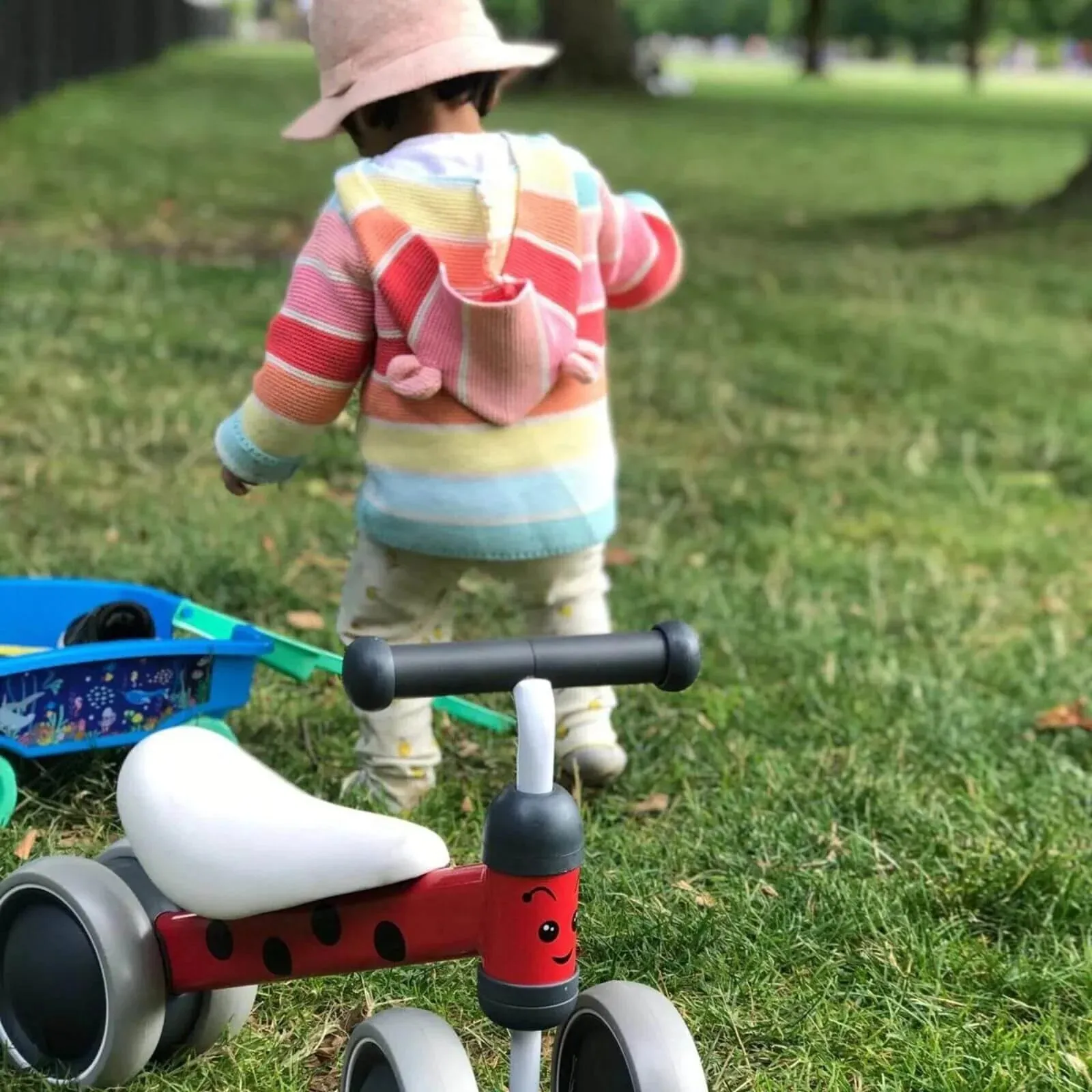 BOLD CUBE Baby Balance Bike - Red