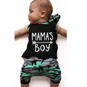 Boys Hooded Top 2 Pcs Set