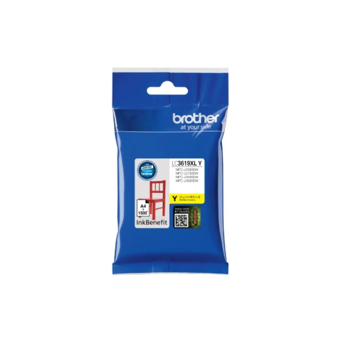 Brother LC3619XL Ink Cartridge (Black/Cyan/Magenta/Yellow)