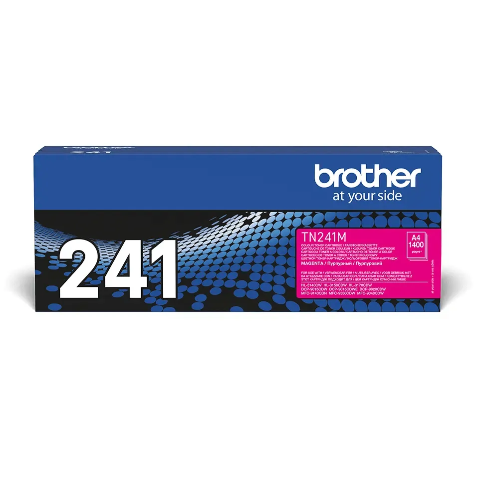 Brother TN-241M Genuine Toner Cartridge - Magenta | SBRO0629