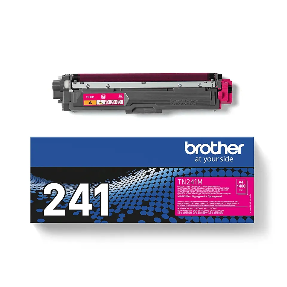 Brother TN-241M Genuine Toner Cartridge - Magenta | SBRO0629