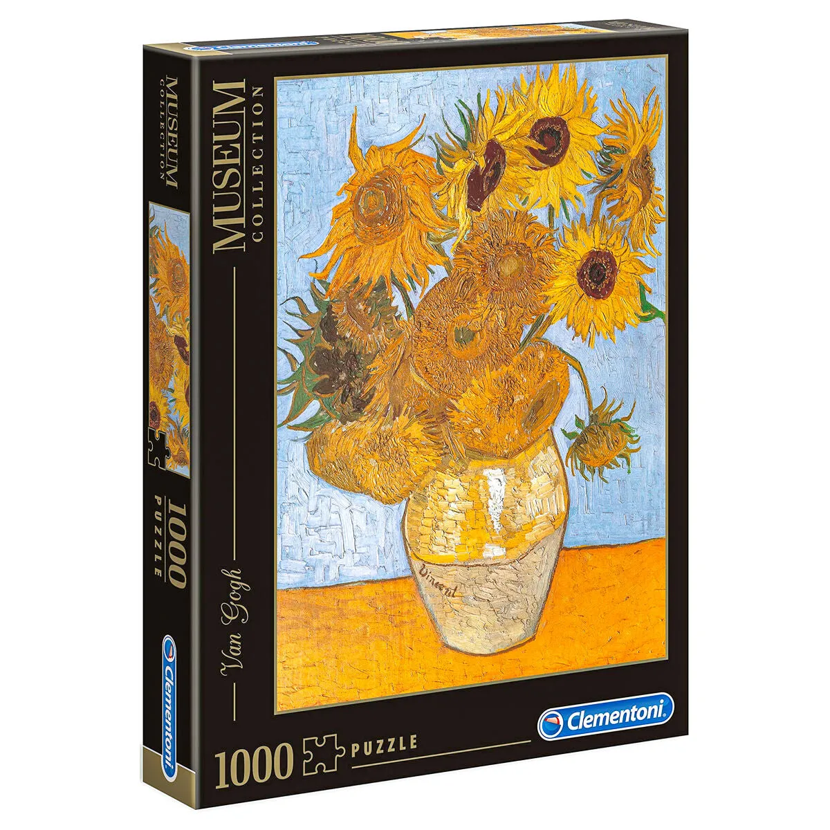 Clementoni Van Gogh 'Sunflowers' Museum Collection 1000 Piece Jigsaw Puzzle