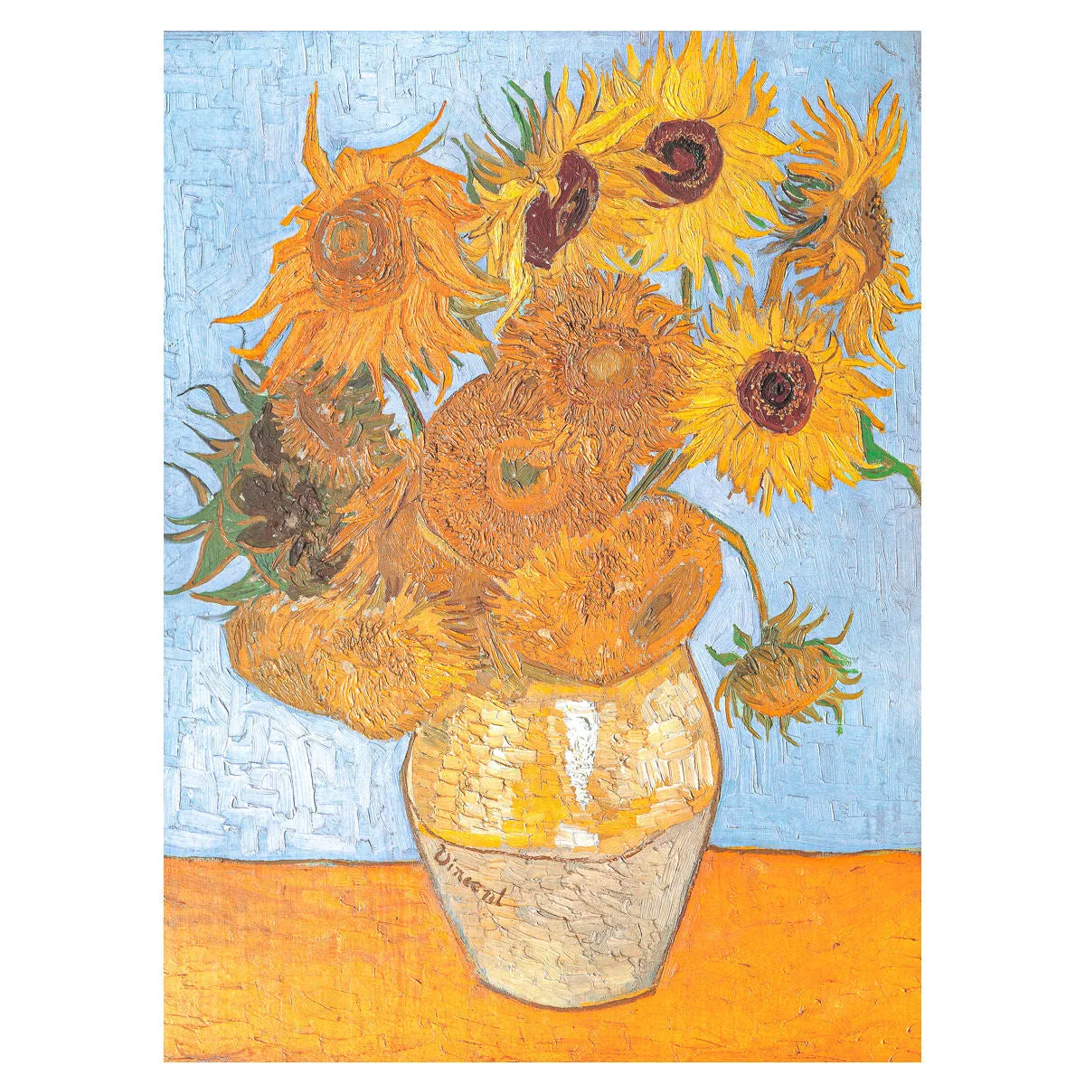 Clementoni Van Gogh 'Sunflowers' Museum Collection 1000 Piece Jigsaw Puzzle