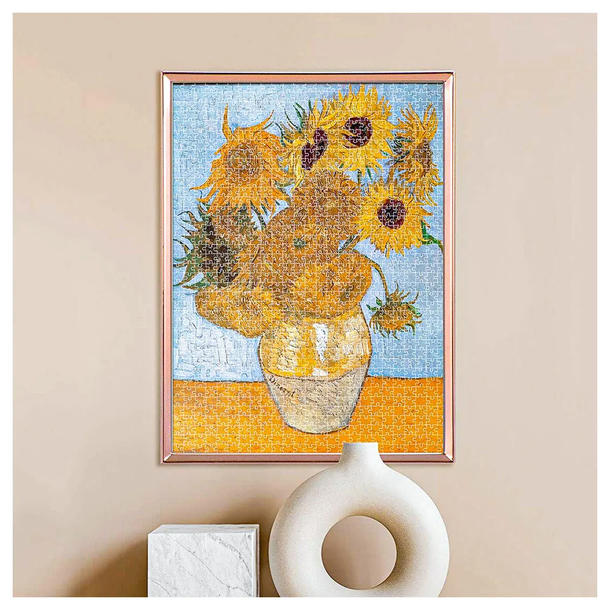 Clementoni Van Gogh 'Sunflowers' Museum Collection 1000 Piece Jigsaw Puzzle