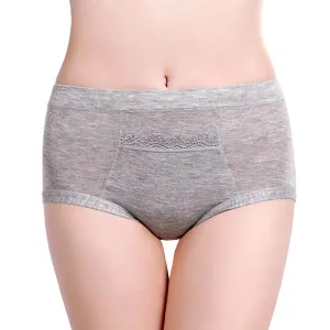 CODE RED Period Panties with Pocket- Grey- 2XL