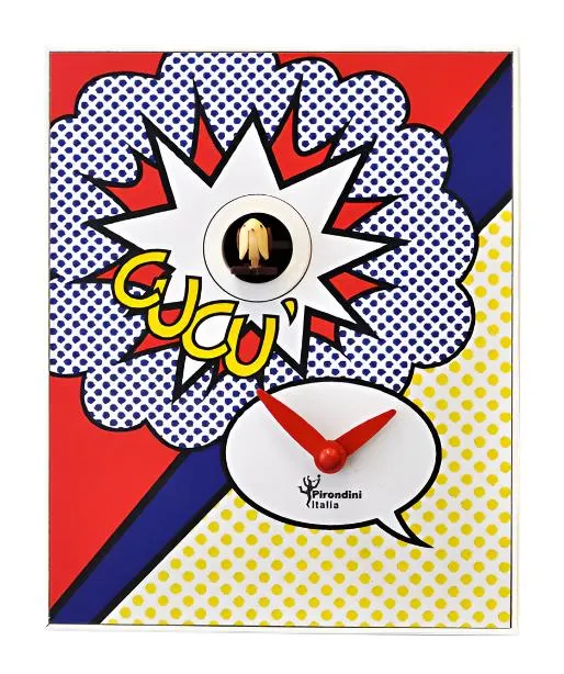 CUCU' D'APRES _ ROY LICHTENSTEIN CUCKOO CLOCK