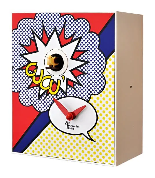 CUCU' D'APRES _ ROY LICHTENSTEIN CUCKOO CLOCK