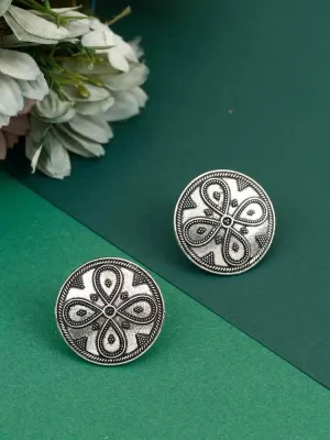 Devansh Oxidised Studs