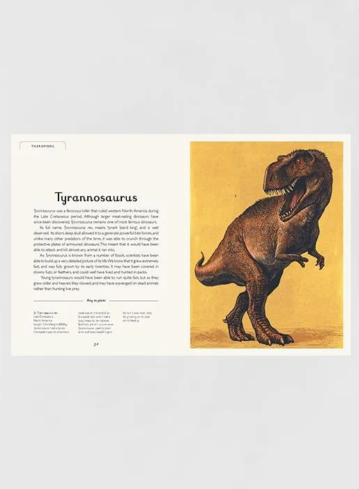 Dinosaurium Hardback Book