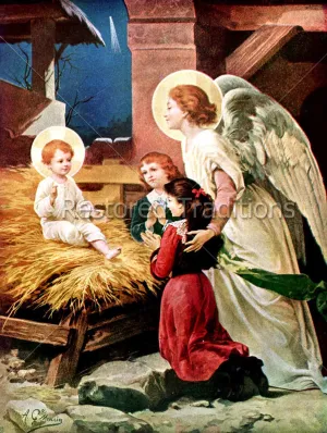 Guardian Angel at Manger