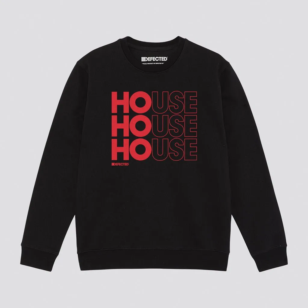 House Outline Christmas Sweatshirt