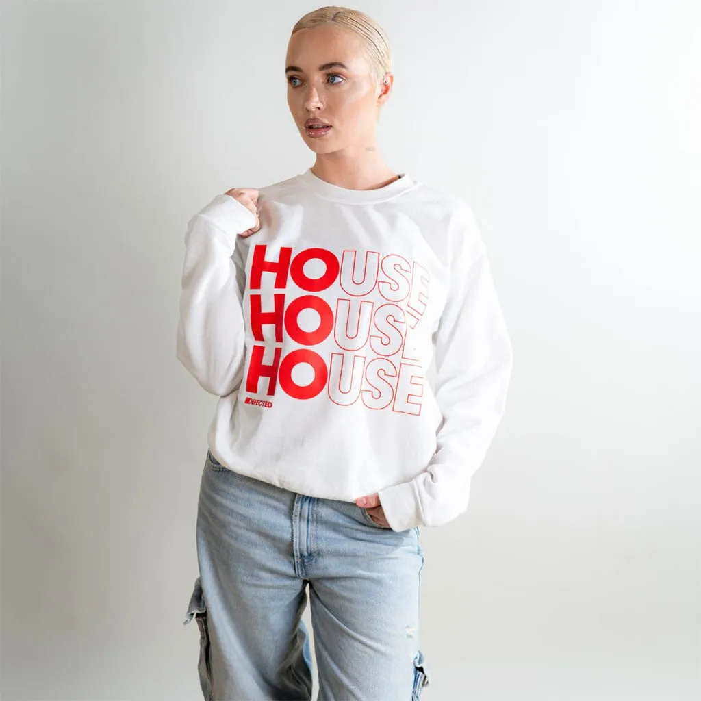 House Outline Christmas Sweatshirt