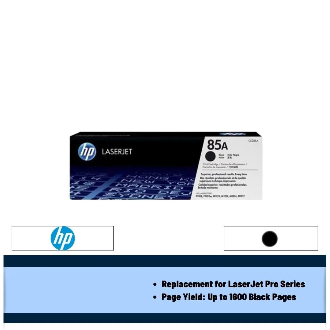 HP 85A Toner Cartridge (Black) (CE285A)