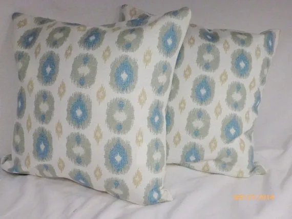 Ikat Pillow Cover, Swavelle Mill Creek Ikat pillows