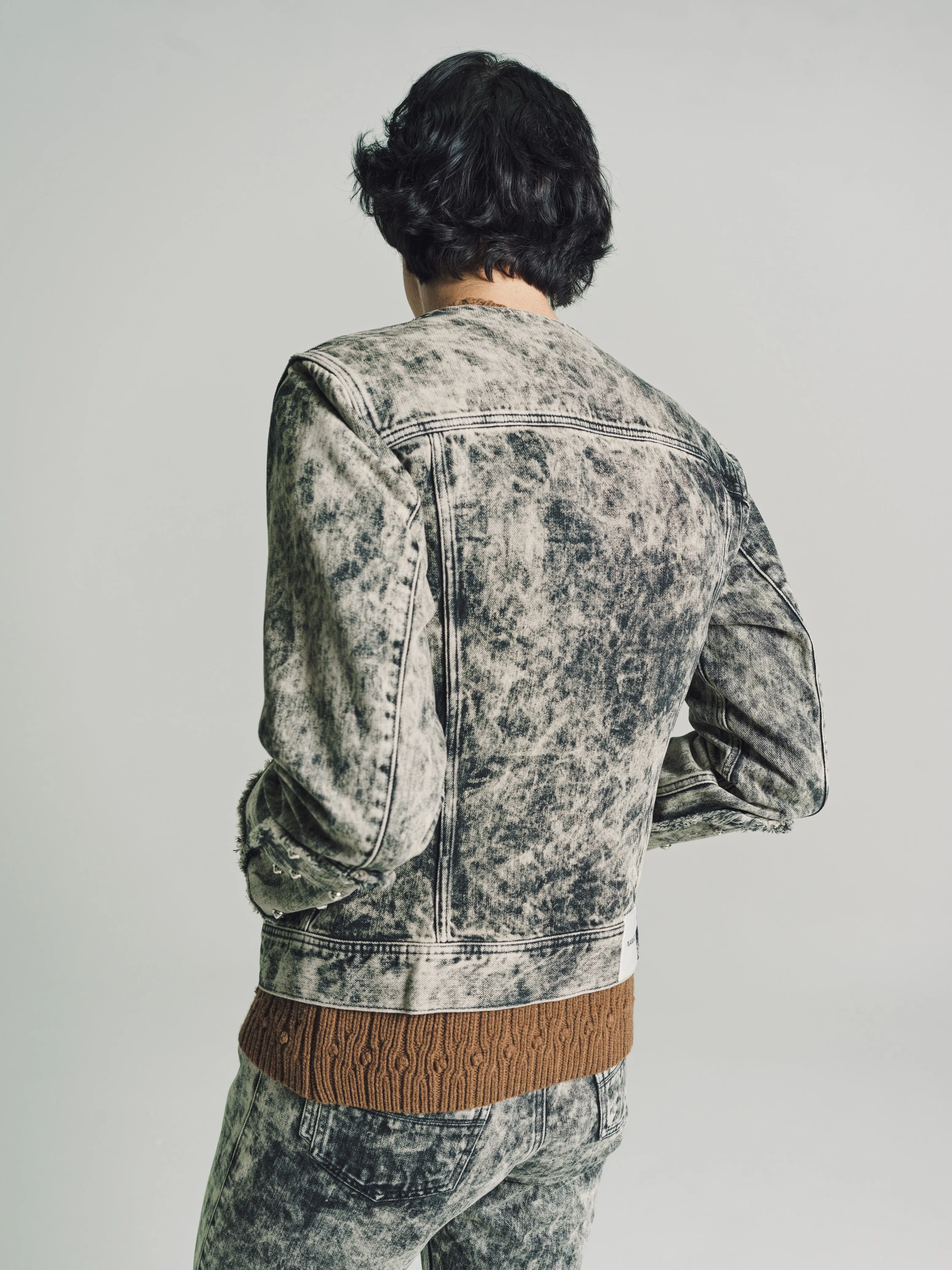 Ivory Sky Magic Wode Denim Jacket