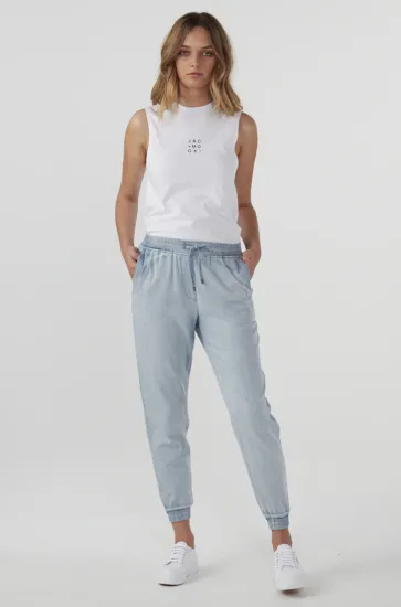 Jac   Mooki Chambray Jogger pant