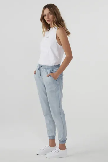 Jac   Mooki Chambray Jogger pant