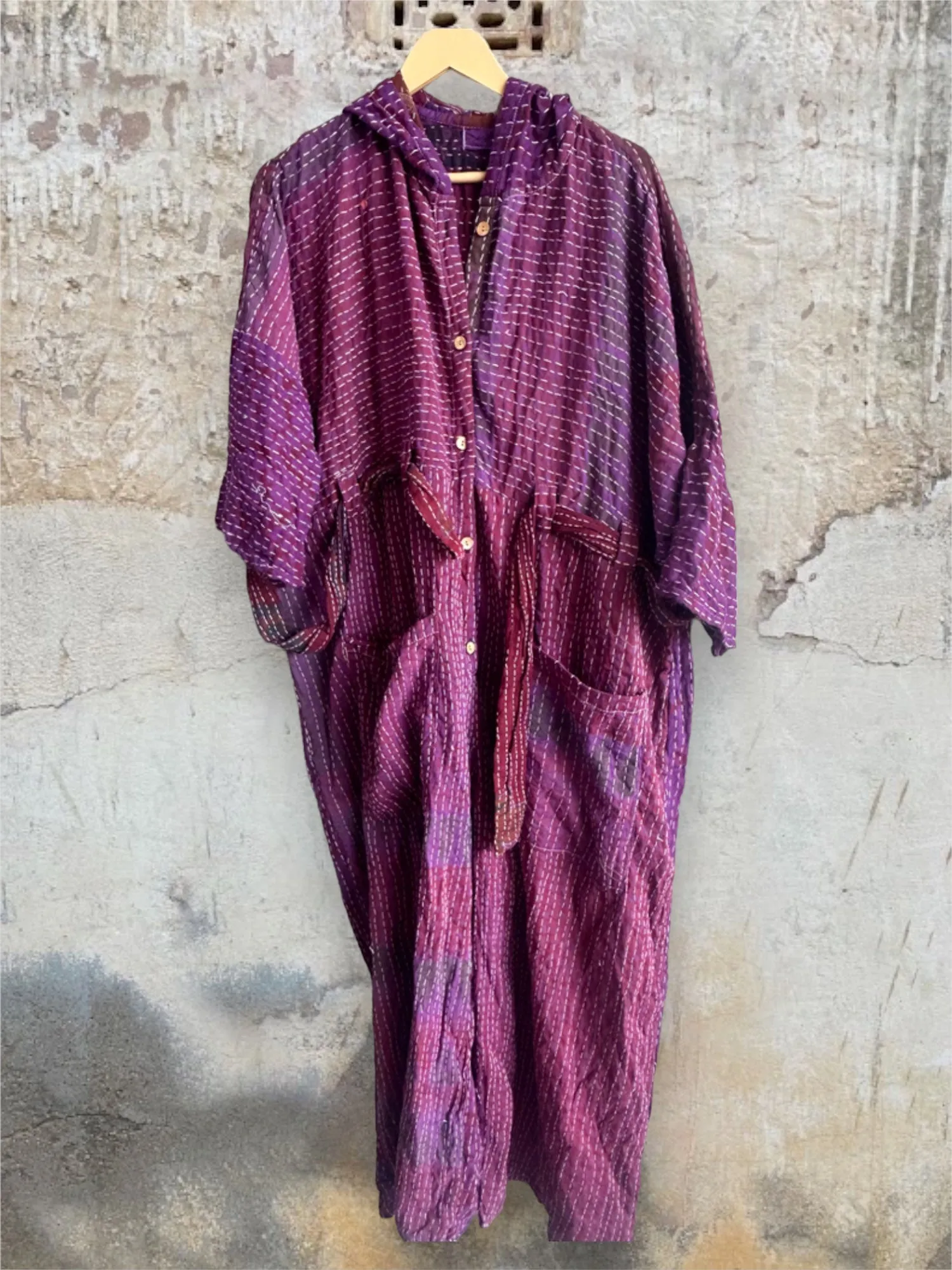 Kantha Zen Hoodie Jumpsuit 0224 328