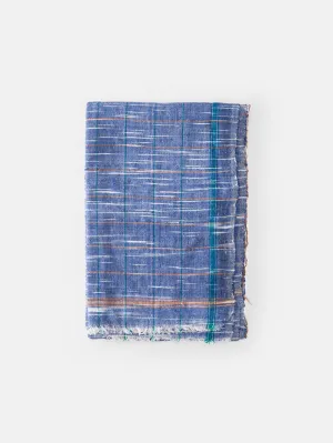 Khadi Cotton Towel in Royal Blue