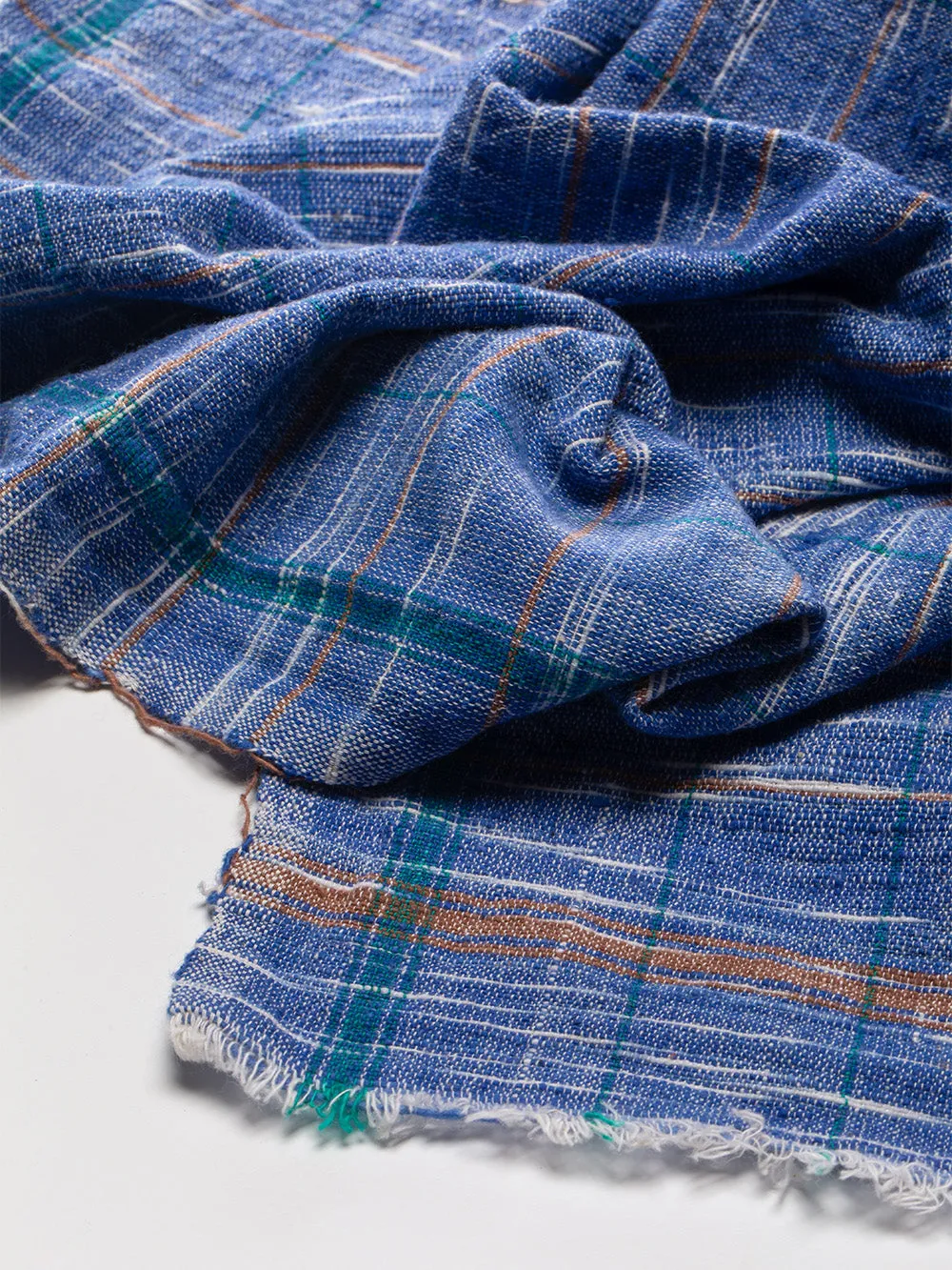 Khadi Cotton Towel in Royal Blue