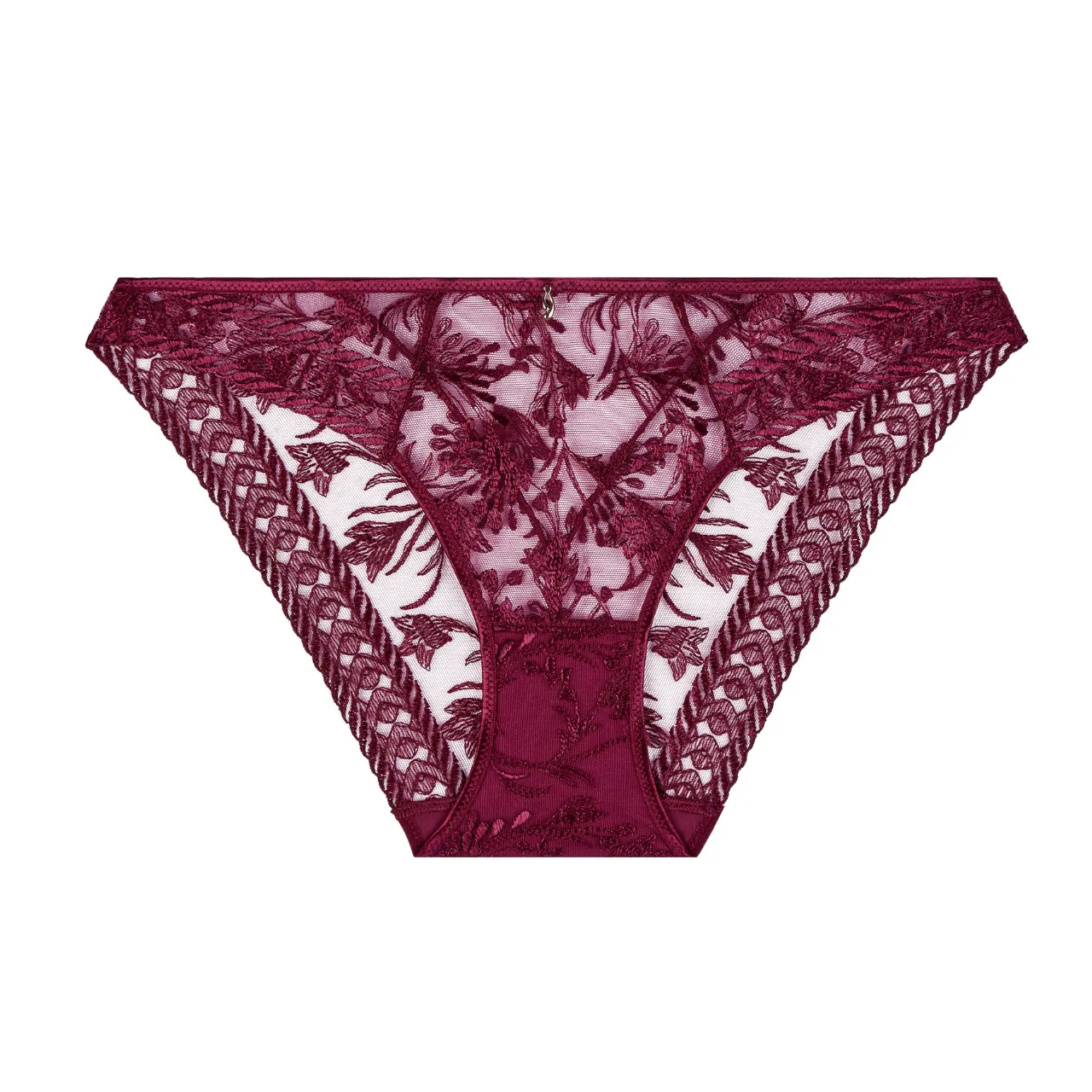 Magnetic Spell Italian Brief in Crimson