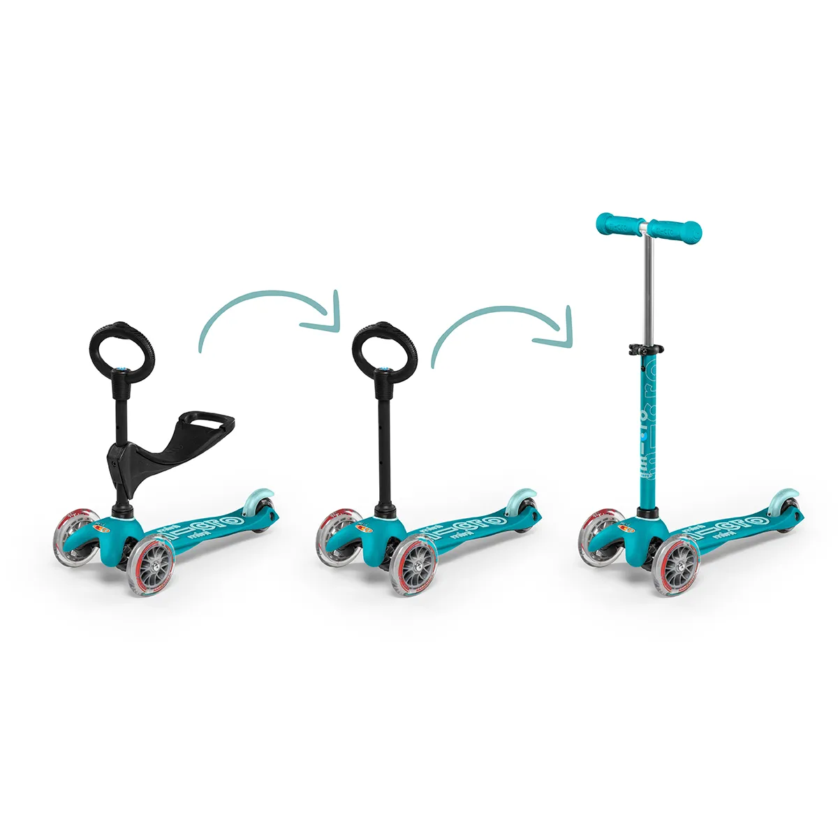 Micro Kickboard Mini 3 in 1 Scooter DELUXE 1 - 5 years