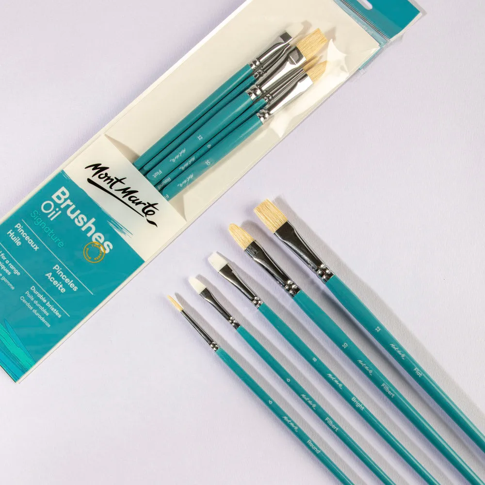 Oil Brushes Signature 5pc