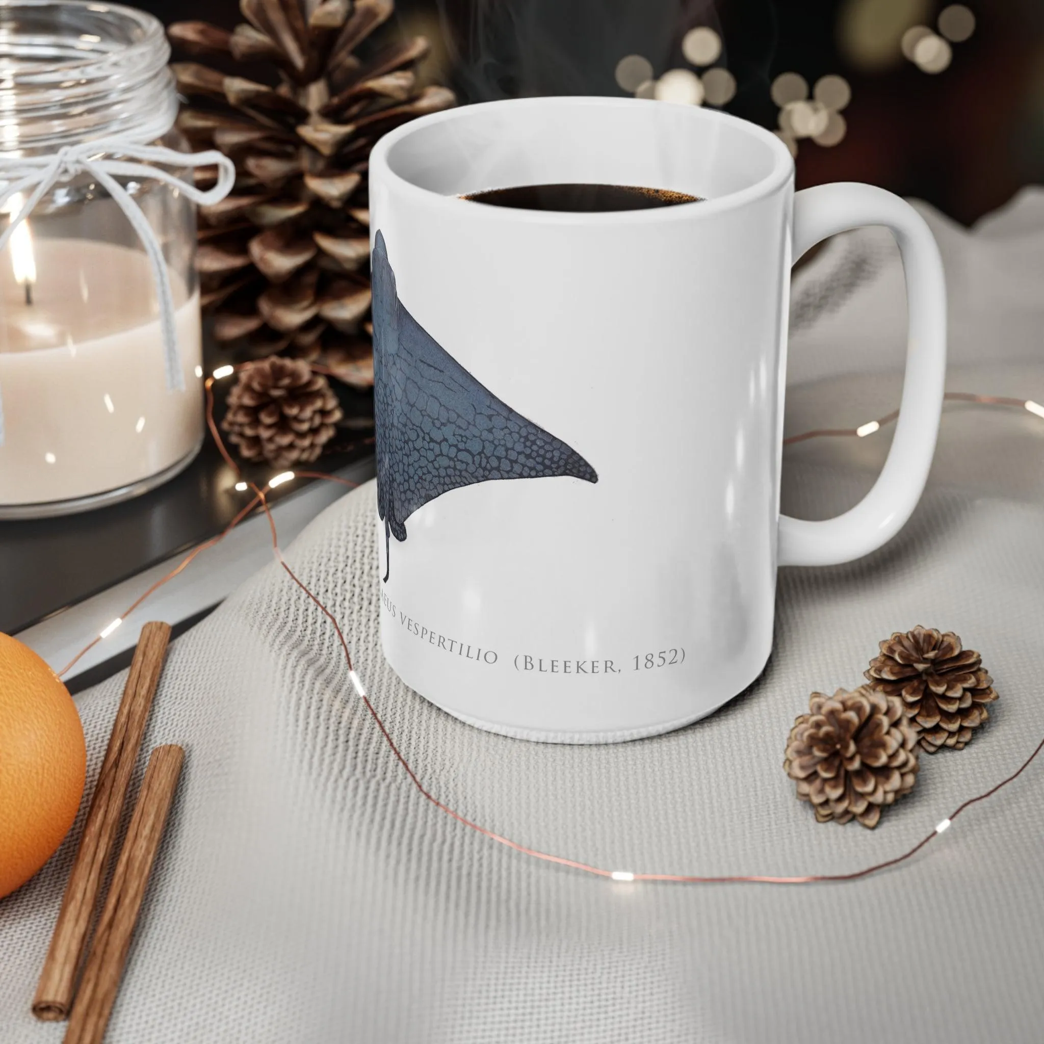 Ornate Eagle Ray Mug