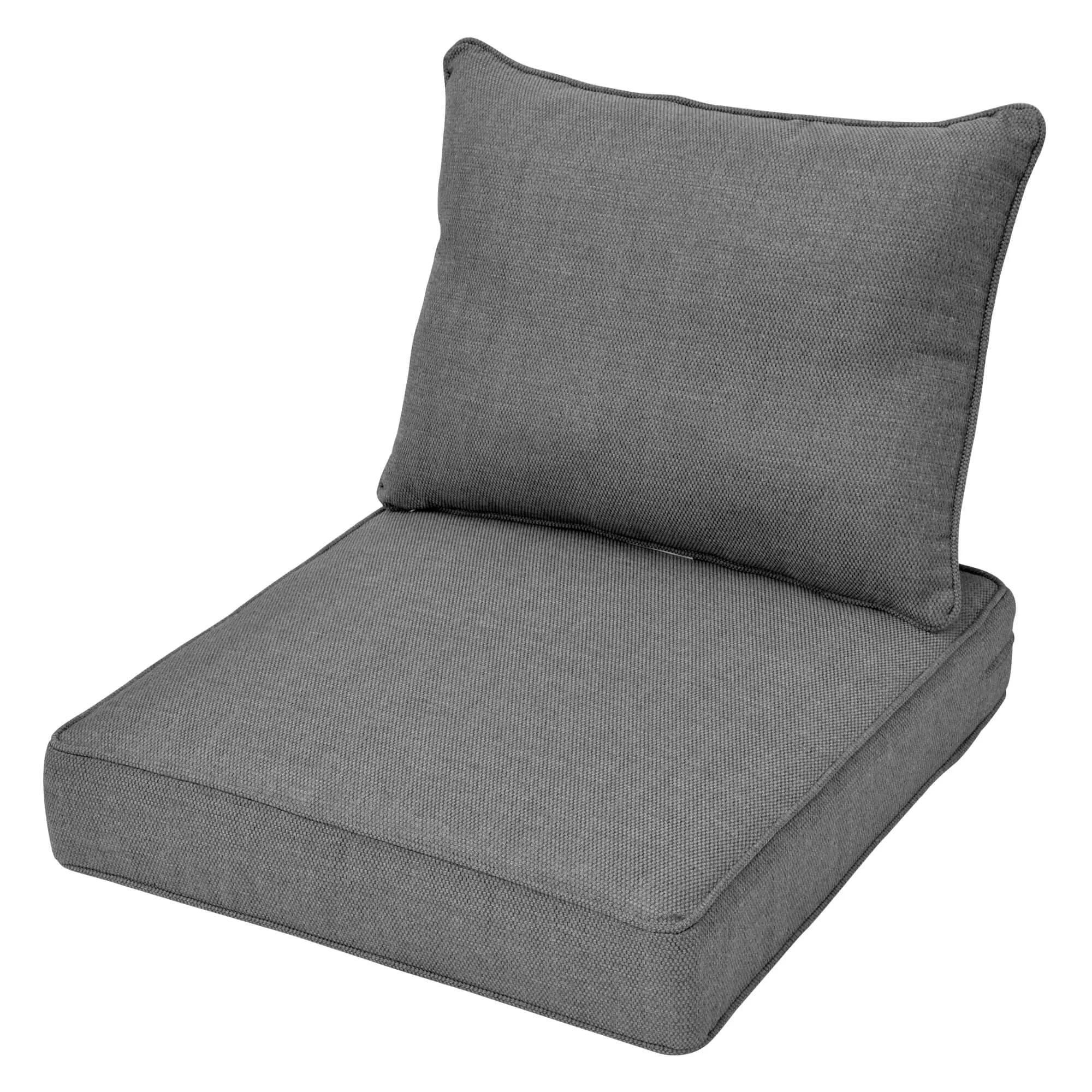 Ovios Replacement Seat Back Cushions Set with Olefin Fabric and Zipper, 25'' x 25'', Not suitable for Ovios Patio Furniture