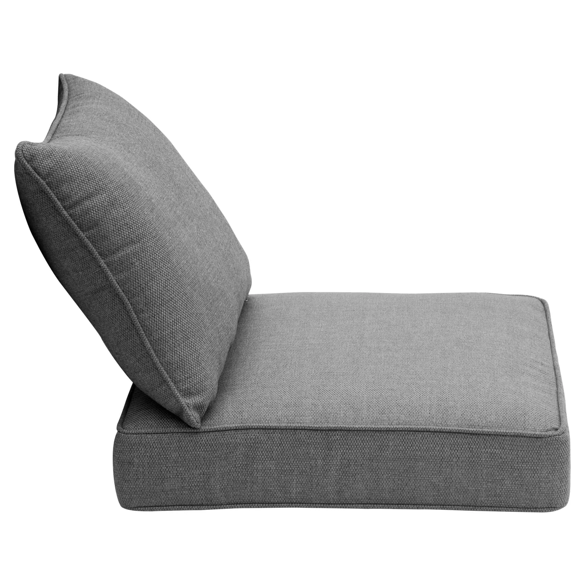 Ovios Replacement Seat Back Cushions Set with Olefin Fabric and Zipper, 25'' x 25'', Not suitable for Ovios Patio Furniture