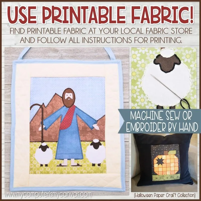 Paper Crafting Kit {JESUS ART} PRINTABLE