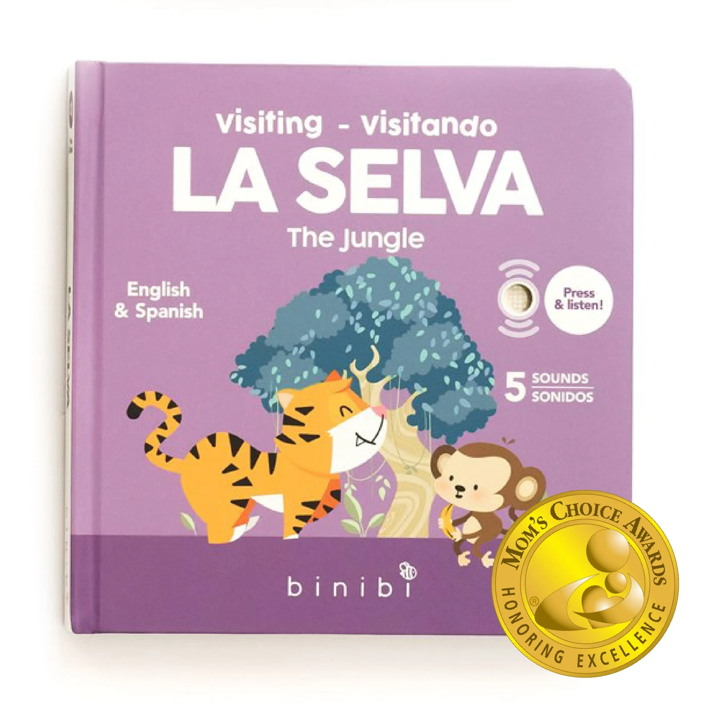 "Visiting- Visitando La Selva" Bilingual Sound Book