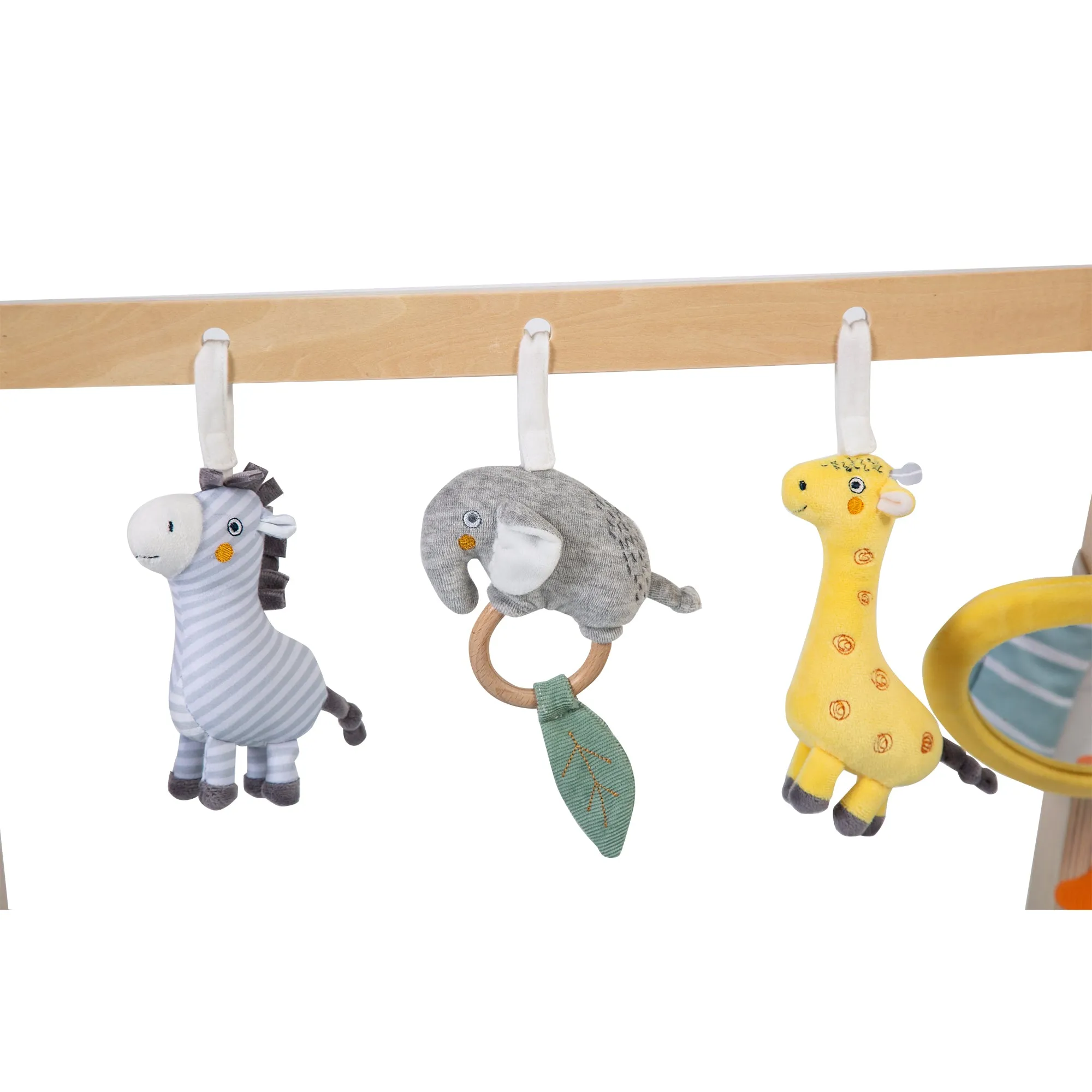 Red Kite Wooden Activity Arch & Playmat Tree Tops