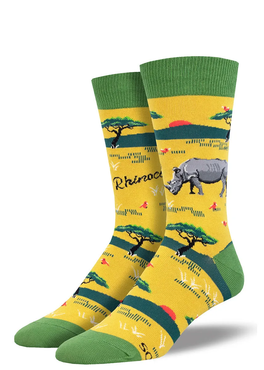 Rhinoceros Men's Socks