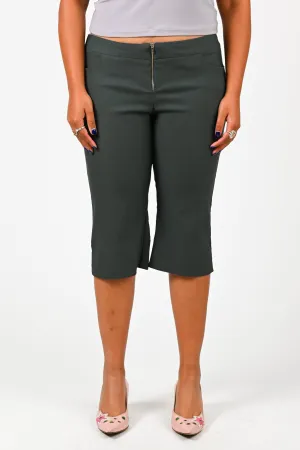 Sabi Low Rise Capri Pant in Smoke