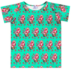 Strawberry Bliss Short Sleeve Tee