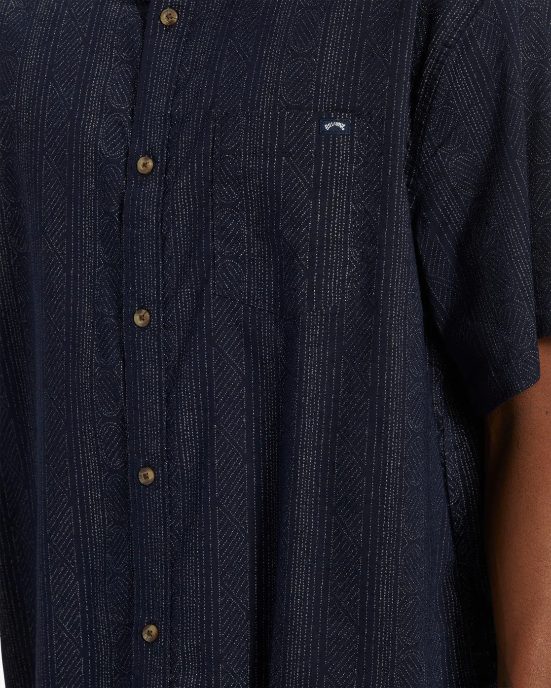 Sundays Mini Short Sleeve Shirt - Vintage Indigo