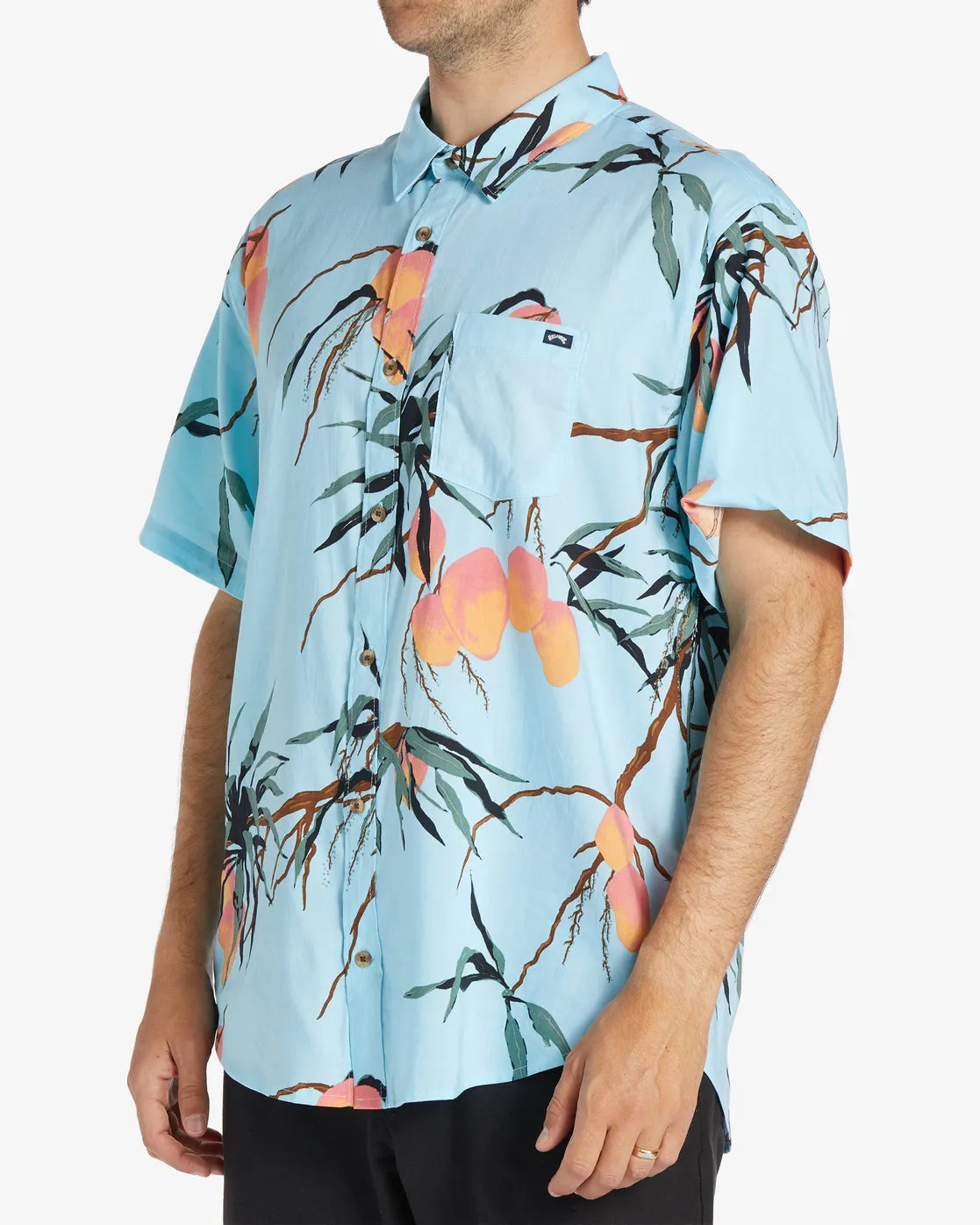 Sundays Short Sleeve Shirt - Tide Pool