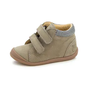 Tan Flex-Up Easy Velcro Shoes