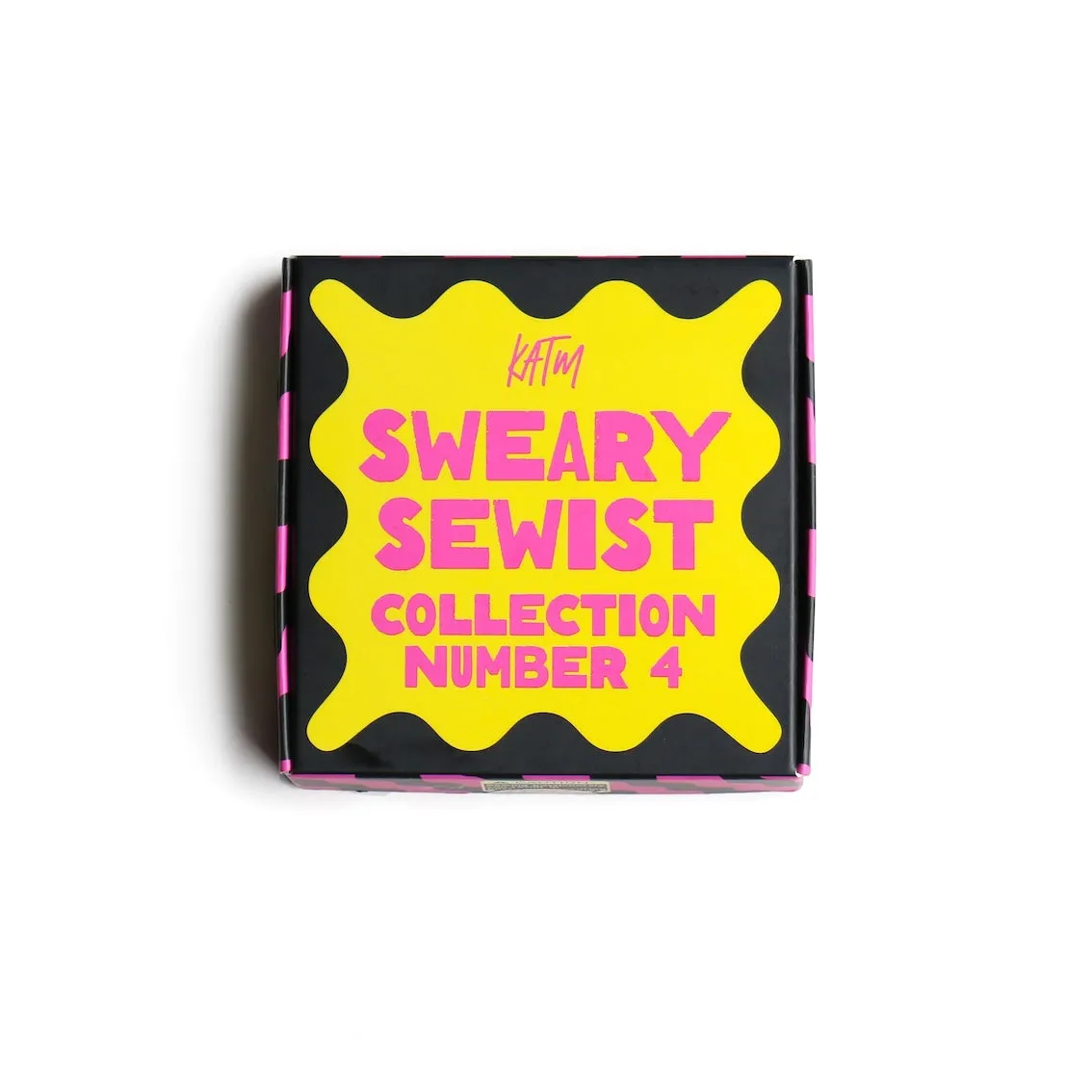 'The Sweary Sewist #4' - Assorted woven sewing labels 9 Pack