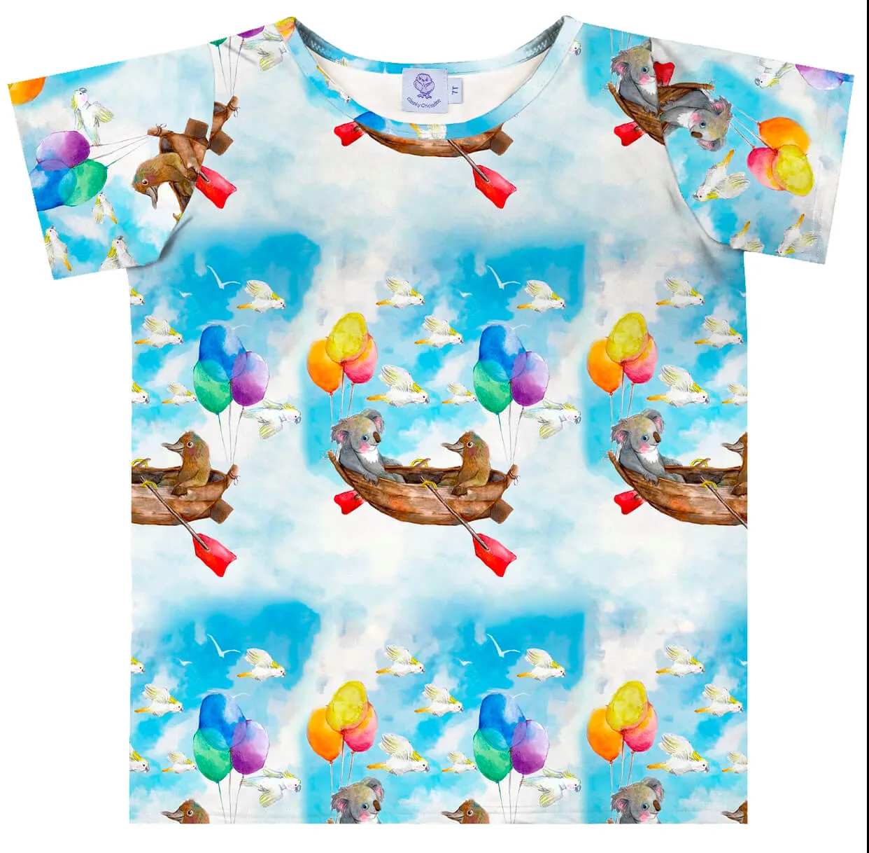 Up In The Clouds Short Sleeve Tee