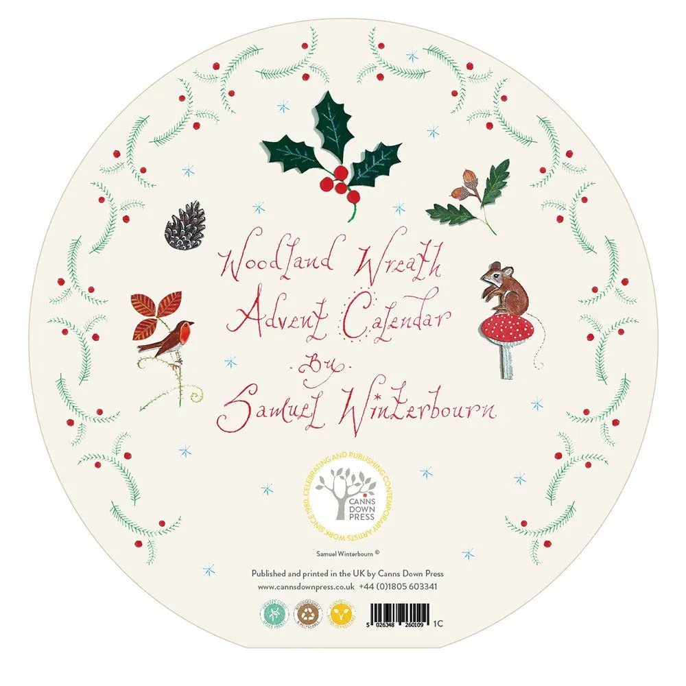 Woodland Wreath Advent Calendar